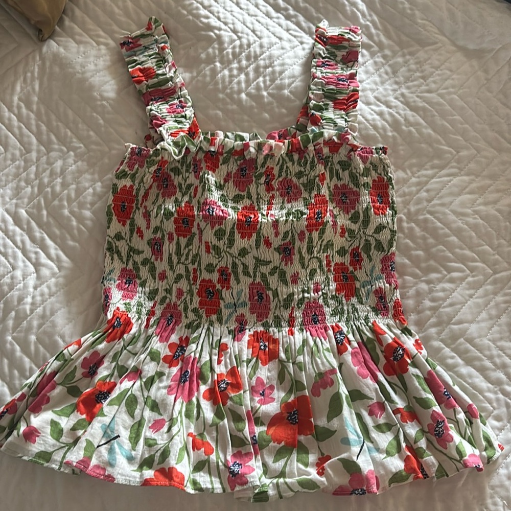 Kate Spade perfect blossom top size XS